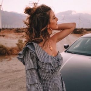 Boohoo - Ruffle One Shoulder Dress